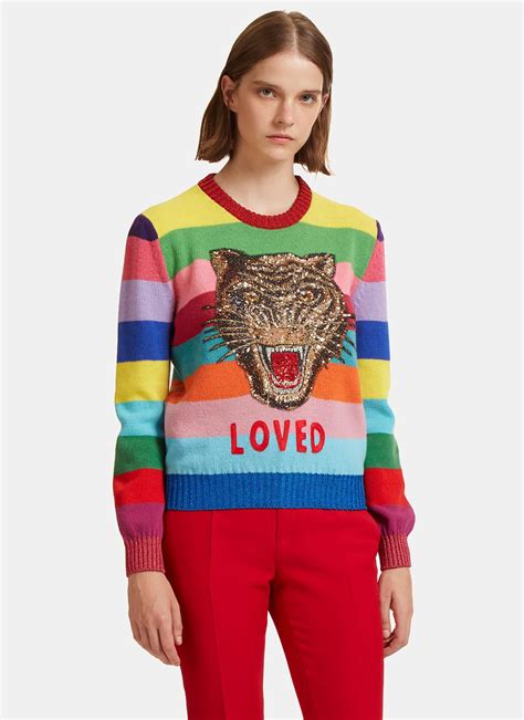 guccy pullover tiger|Gucci tiger accessories.